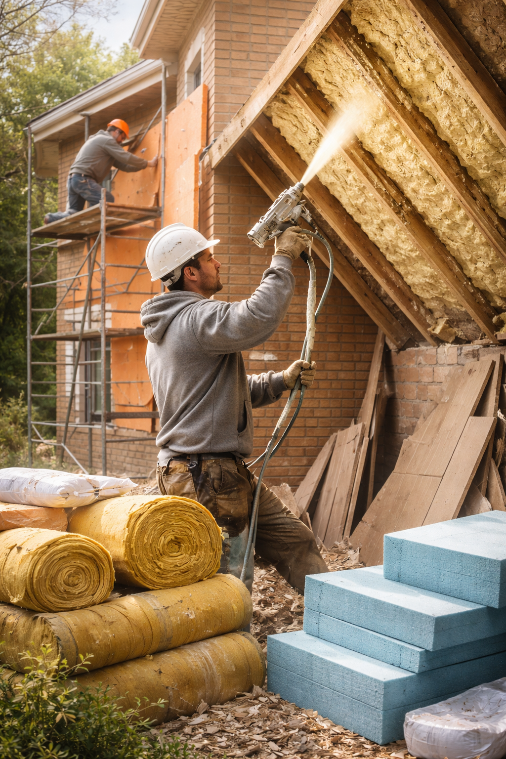 Утепление домов в Норильске под ключ от 4362 руб/м2 | Профессионально — ТепломастерНрл