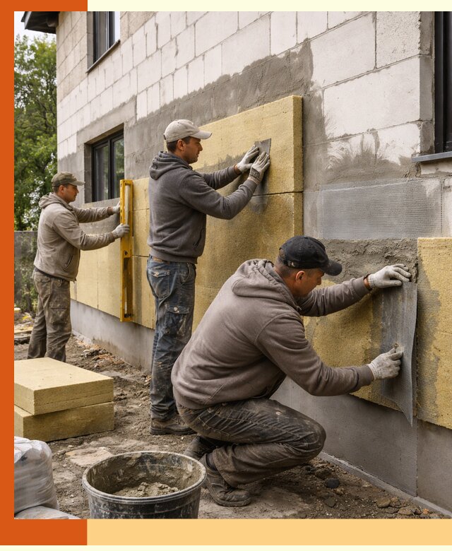 Утепление дома из газобетона в Норильске качественно и долговечно