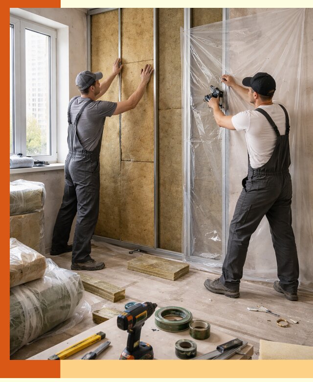 Утепление квартиры изнутри профессионально в Норильске