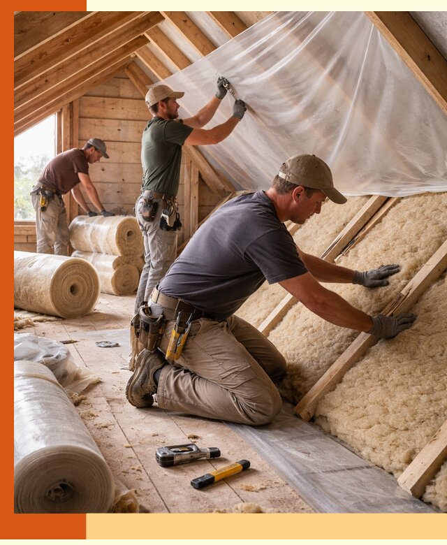 Утепление крыши изнутри в Норильске: профессионально и надежно