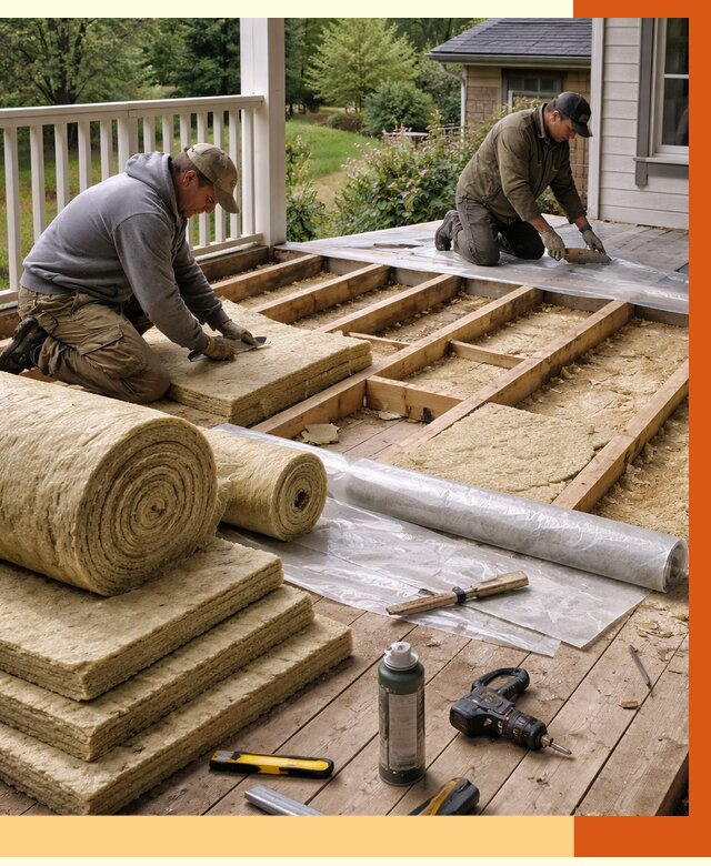 Утепление террасы в Норильске от 4362 руб./м2 — утеплить террасу под ключ | ТепломастерНрл