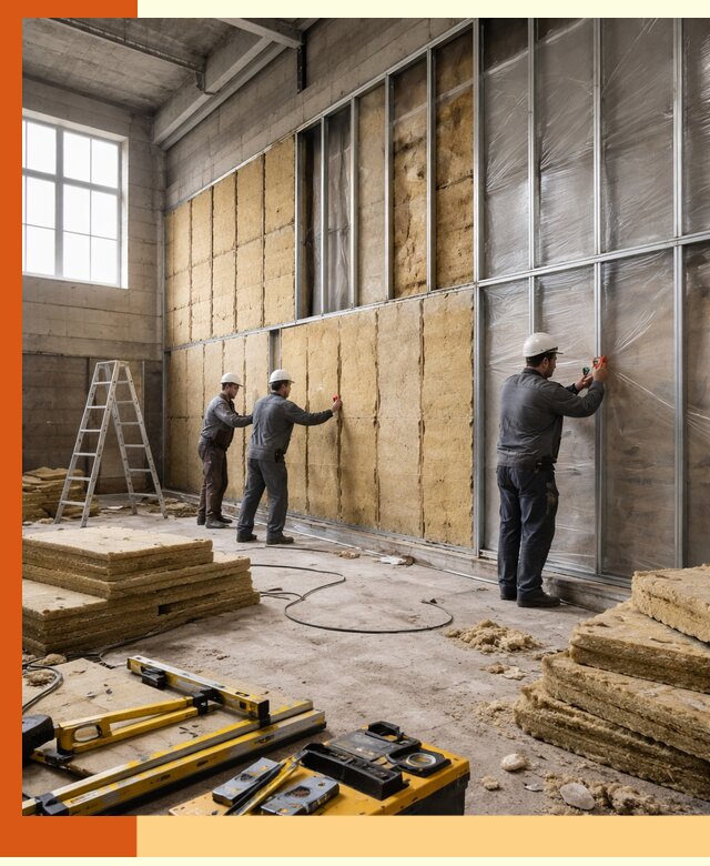 Утепление спортивного зала в Норильске качественно и недорого