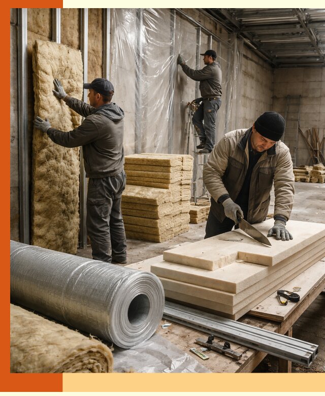 Утепление торгового склада в Норильске с энергоэффективными решениями