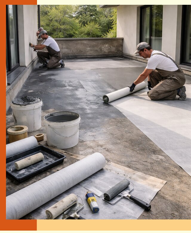 Гидроизоляция террасы в Норильске — надежная защита от влаги и протечек